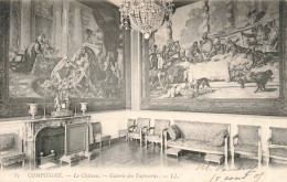 FRANCE - Compiègne - Le Château - La Galerie Des Tapisseries - L.L - Carte Postale Ancienne - Compiegne