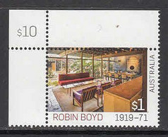 2019 Australia 100th Anniversary Of The Birth Of Robin Boyd, 1919-1971 Complete Set Of 1 MNH - Mint Stamps