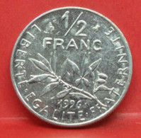 50 Centimes Semeuse 1996 - SPL - Pièce Monnaie France - Article N°613 - 1/2 Franc