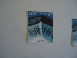 ESTONIA   MNH STAMPS EUROPA 2001  FALLS - 2001