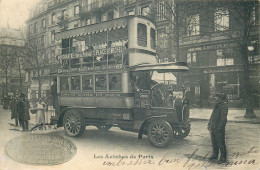 PARIS  LES AUTOBUS DE PARIS - Transporte Público