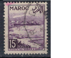 MAROC             N°  YVERT  332  ( 3 ) OBLITERE    ( OB 11/ 23 ) - Used Stamps