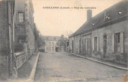 CPA 45 COULLONS RUE DU CALVAIRE - Other & Unclassified