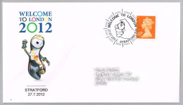 WELCOME TO LONDON 2012 - Inicio De Los Juegos Olimpicos. Cronometro - Chronometer. Stratford 2012 - Summer 2012: London