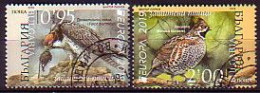 BULGARIA \ BULGARIE - 2019 - Europa-CEPT - Oiseaux Protégés  - Set Used - Usati