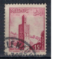 MAROC             N°  YVERT  354 OBLITERE    ( OB 11/ 23 ) - Gebraucht