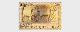 Montenegro 2020 Europa CEPT Ancient Postal Routes Stamp Mint - 2020
