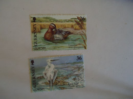 GUERNSEY  MNH STAMPS EUROPA 2001  BIRDS - 2001