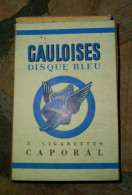 Gauloises Caporal Disque Bleu - Paquet De 5 Cigarettes Vide - Publicité Air France - Altri & Non Classificati