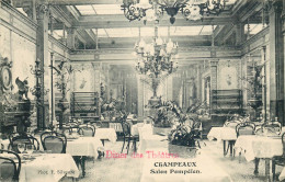 PARIS  2eme Arrondissement  Restaurant  " CHAMPEAUX "  Salon Pompeien - Arrondissement: 02