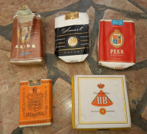 Allemagne Deutschland 5 Paquets De Cigarettes Astor, Smart, Peer, Hon, HB - Altri & Non Classificati