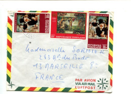 PEINTURE - Rép. Togolaise - Affranchissement Sur Lettre -  Impressionniste MANET / MICHELANGE - Impressionismus