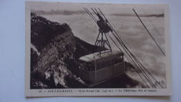 73 SAVOIE  AIX LES BAINS MONT REVARD TELEFERIQUE  1937 - Aix Les Bains