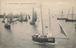 St Nazaire * Départ Des Bateaux De Pêche * Pêcheurs - Saint Nazaire