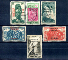 Cameroun            Lot   Divers  Oblitérés ( 212 Et 230 Une Dent Courte Haut Gauche) - Used Stamps