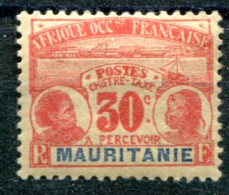 Mauritanie         Taxe N° 13 * - Neufs