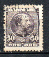 Col33 Danemark Denmark Danmark 1904 N° 46 Oblitéré Cote : 70,00€ - Usati