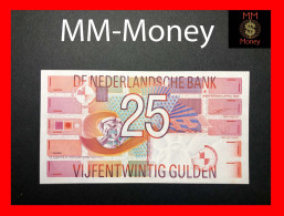 NETHERLANDS  25 Gulden  5.4.1989   P. 100    UNC - 25 Gulden