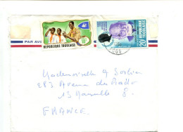 Rép. Togolaise - Affranchissement Sur Lettre - Scouts / Droits De L'Homme - Togo (1960-...)