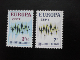 Belgique - Europa 1972 - Y.T. 1623/1624 - Neuf ** - Mint MNH - 1972