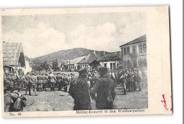CPA Carte Photo Roumanie Militär-Konzert In Den Waldkarpathen - Romania