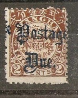 China Chine Shanghai MH 1892 - Unused Stamps