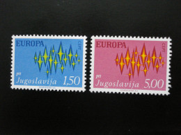 Yougoslavie - Europa 1972 - Y.T. 1343/1344 - Neuf ** - Mint MNH - 1972