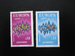 Andorre (France) - Europa 1972 - Y.T. 217/218 - Neuf * - Mint MLH - 1972