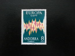 Andorra (Espagne) - Europa 1972 - Y.T. 64A - Neuf * - Mint MLH - 1972