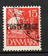 Col33 Danemark Denmark Danmark 1927 N° 187 Oblitéré Cote : 15,00€ - Usati