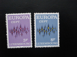Luxembourg - Europa 1972 - Y.T. 796/797 - Neuf * - Mint MLH - 1972