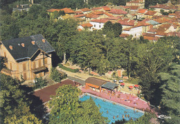 ST SULPICE LA POINTE . 81 . VUE AERIENNE . LE PARC ET LA PISCINE - Saint Sulpice