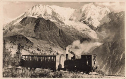 Bionnassay , St Gervais Les Bains * Train Locomotive Machine Ligne Chemin De Fer Haute Savoie - Saint-Gervais-les-Bains