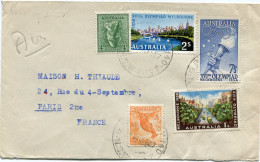 AUSTRALIE THEME JEUX OLYMPIQUES LETTRE DEPART SYDNEY ? FE 57 POUR LA FRANCE - Ete 1956: Melbourne