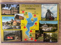 Ansichtskarte, Plauer See Gelaufen - Plau