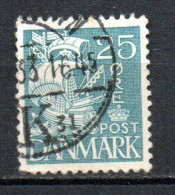Col33 Danemark Denmark Danmark 1933 N° 216 Oblitéré Cote : 10,00€ - Used Stamps