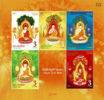 THAILAND 2023  BUDDHIST VESAK DAY MINT MINIATURE SHEET ** - Buddhismus