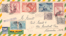 BRAZIL - AIRMAIL 1952 RIO DE JANEIRO > ARNSTADT/GDR / *320 - Covers & Documents