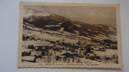 74 HAUTE  SAVOIE  MEGEVE STATION HIVERNALE VUE GENERALE VOYAGEE - Megève