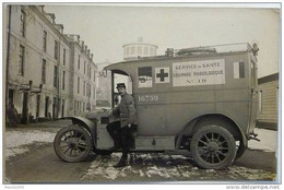 SERVICE DE SANTE EQUIPAGE RADIOLOGIQUE N° 18 - Petite Curie (Photo) - Automobiles