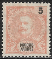 Lourenço Marques – 1898 King Carlos 5 Réis Mint Stamp - Lourenco Marques