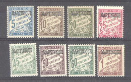 Martinique  -  Taxe  :  Yv 1-9  *  Sauf 5 - Postage Due