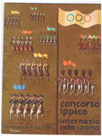 CONCORSO IPPICO INTERNAZIONALE - ROMA 1968 - Copertina Di TANZI - Sport