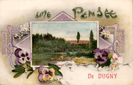 Carte Vers 1910 Une Pensée De Dugny - Dugny