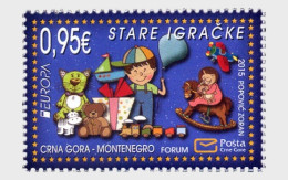 Montenegro 2015 Europa CEPT Old Toys Stamp Mint - Puppen