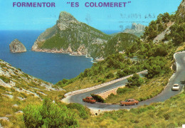 FORMENTOR ES COLOMERET, VOITURES COULEUR,REF 9426 SGD - Formentera