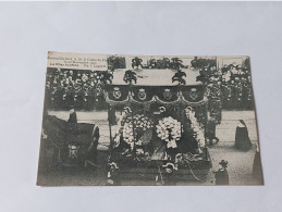 Cp Événements/ Funérailles De S.A.R. Le Comte De Flandre. Le Char Funèbre. N°3 Lagaert - Funeral