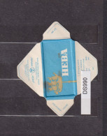 Old Vintage, Razor Blade Wrap, Enveloppe De Lame De Rasoir "НЕВА" (ds990) - Hojas De Afeitar