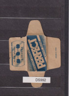 Old Vintage, Razor Blade Wrap, Enveloppe De Lame De Rasoir "PERFECT" (ds992) - Rasierklingen