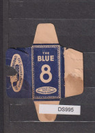 Old Vintage, Razor Blade Wrap, Enveloppe De Lame De Rasoir "THE BLUE 8" (ds995) - Scheermesjes